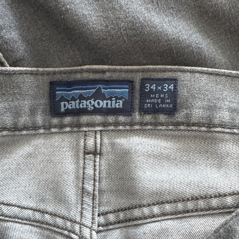 Patagonia Slim Straight Jeans in Grey Wash - Picture 13 of 13